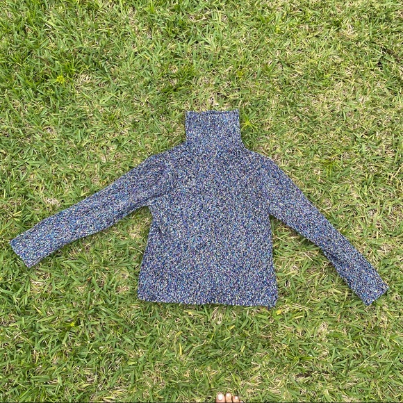 Colorful soft turtle neck sweater - Picture 4 of 7